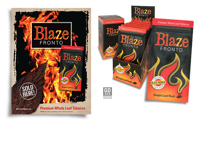 Blaze Fronto Packaging